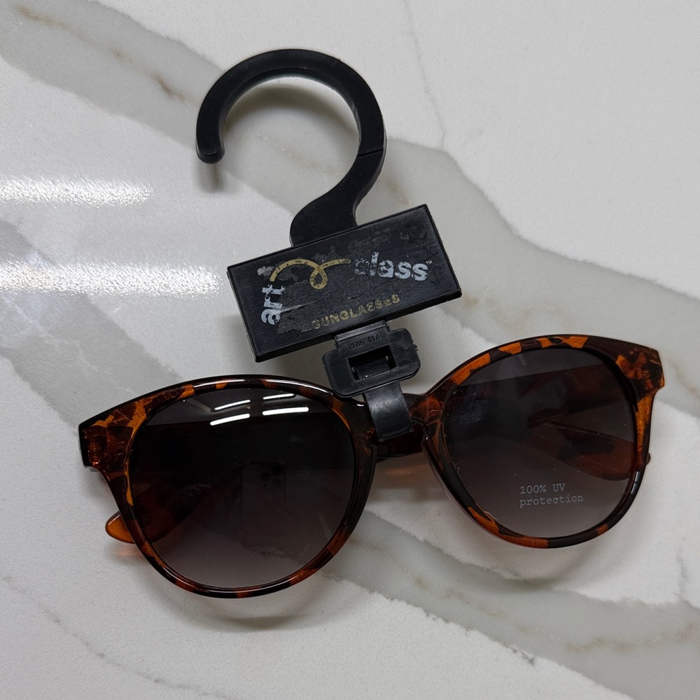 5/$25 Art Class Tortoise Shell Sunglasses with UV Protection